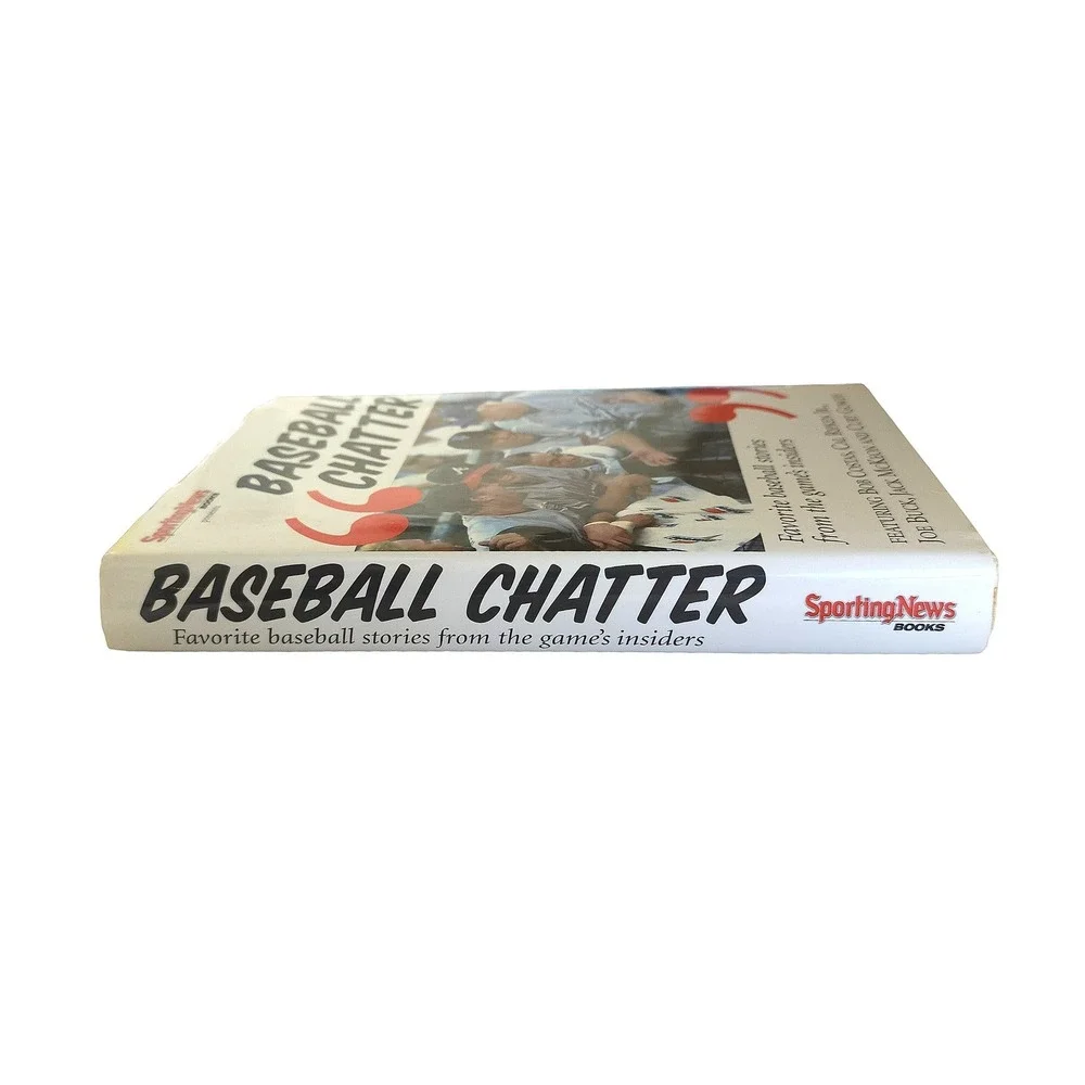 Baseball Chatter Sporting News Books Hardcover Vintage 2004‎ MLB Stories
